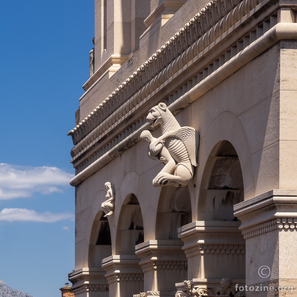 Detalj zvonika svetoga Duje