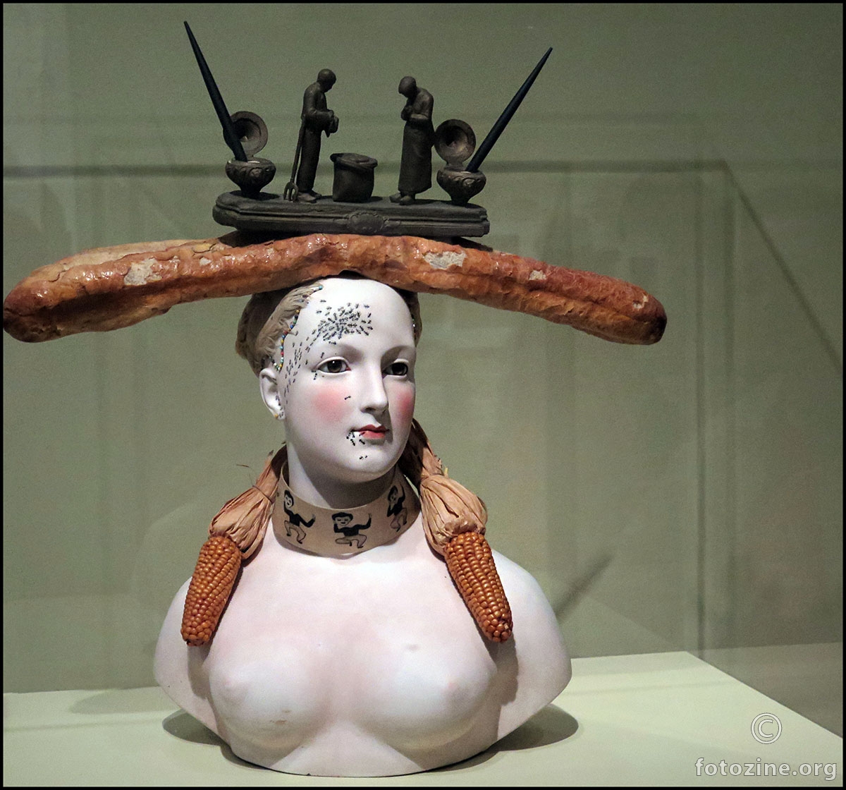Salvador Dalí Retrospective Bust of a Woman  1933 