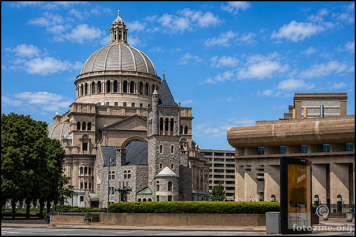 The first Church of Christ. Scientist- Boston