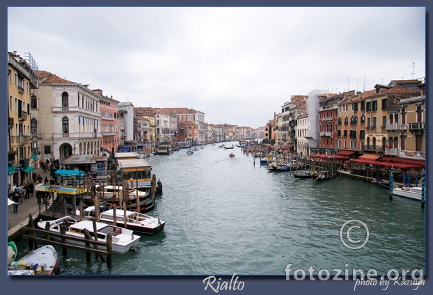 Venecia Rialto pogled