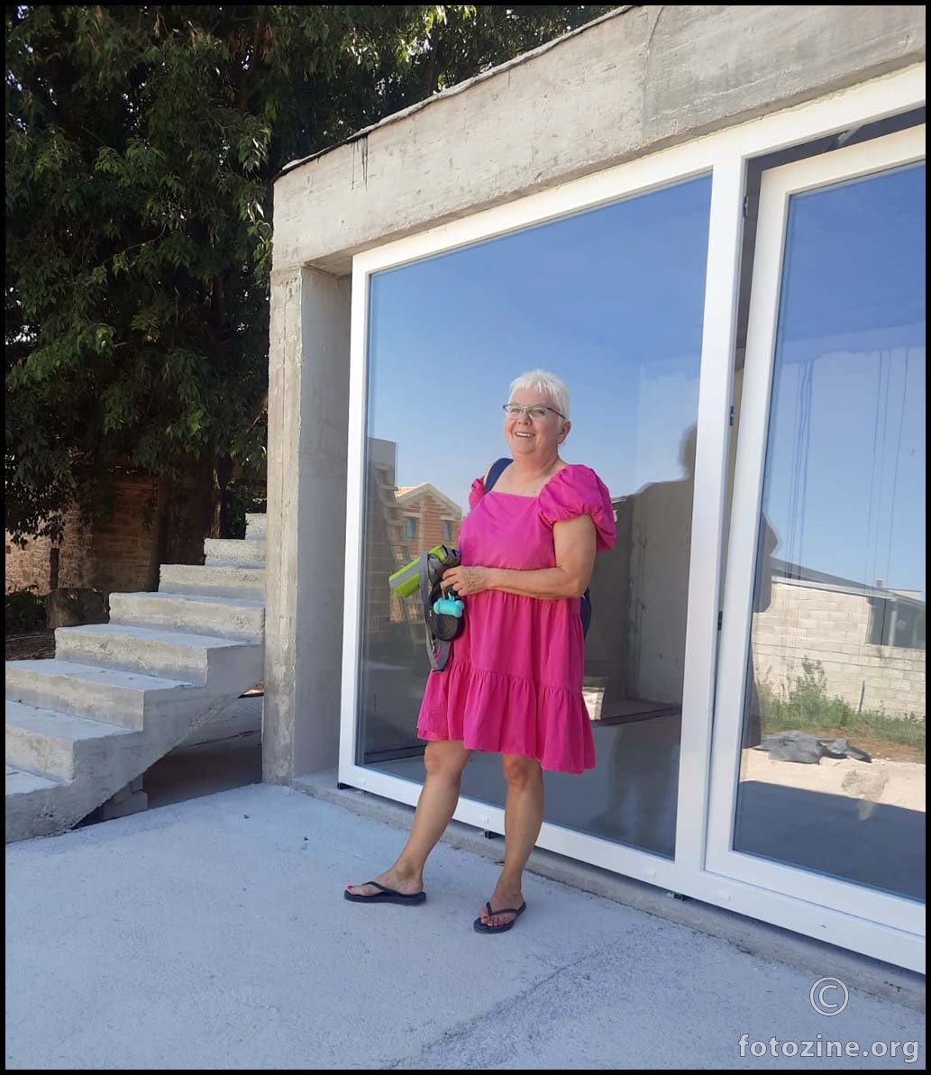 kuća u nadogradnji...