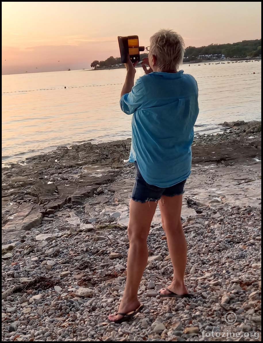 ovako ja fotkam zalaske sunca