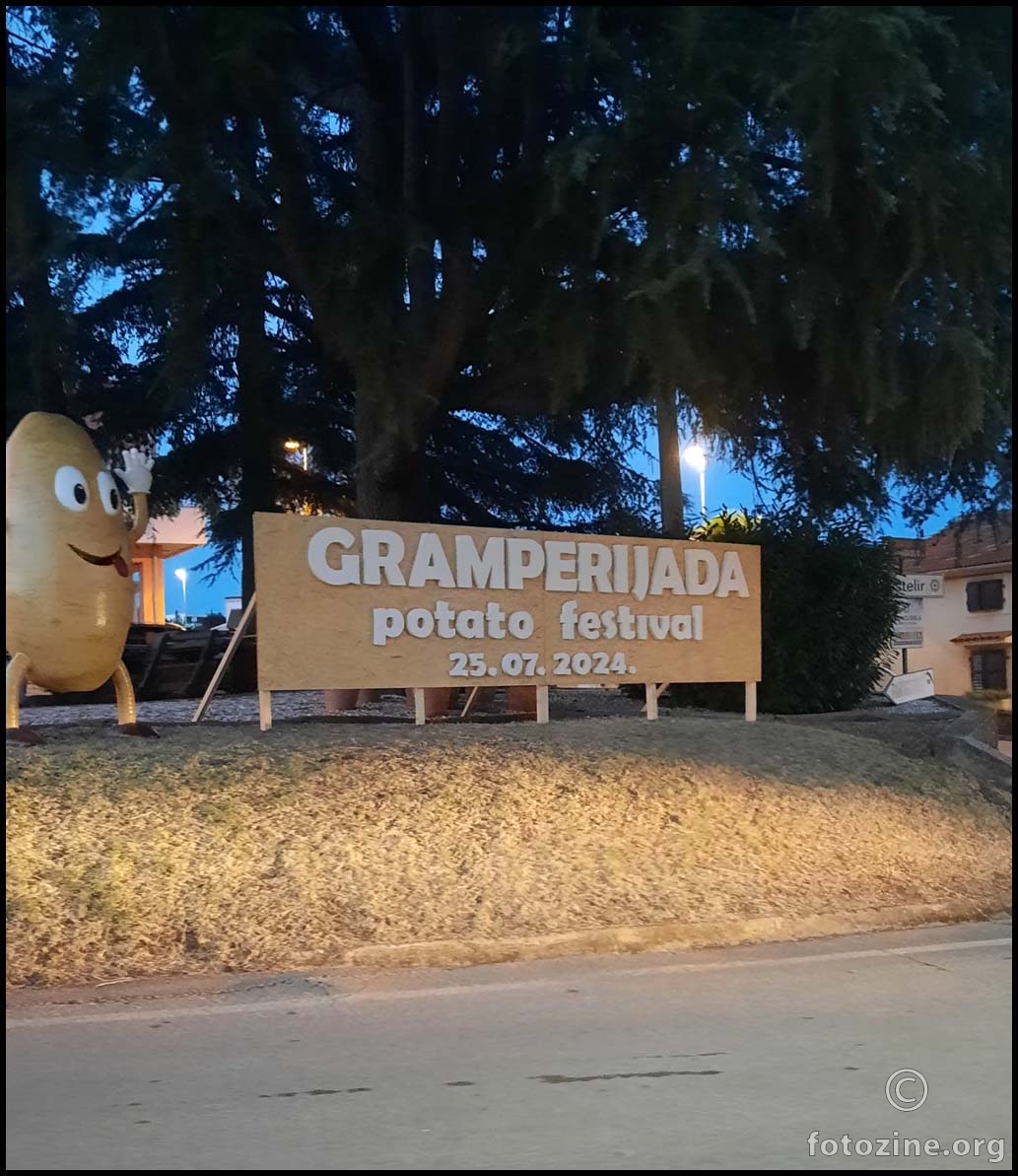 Kaštelir - fešta od krumpira...