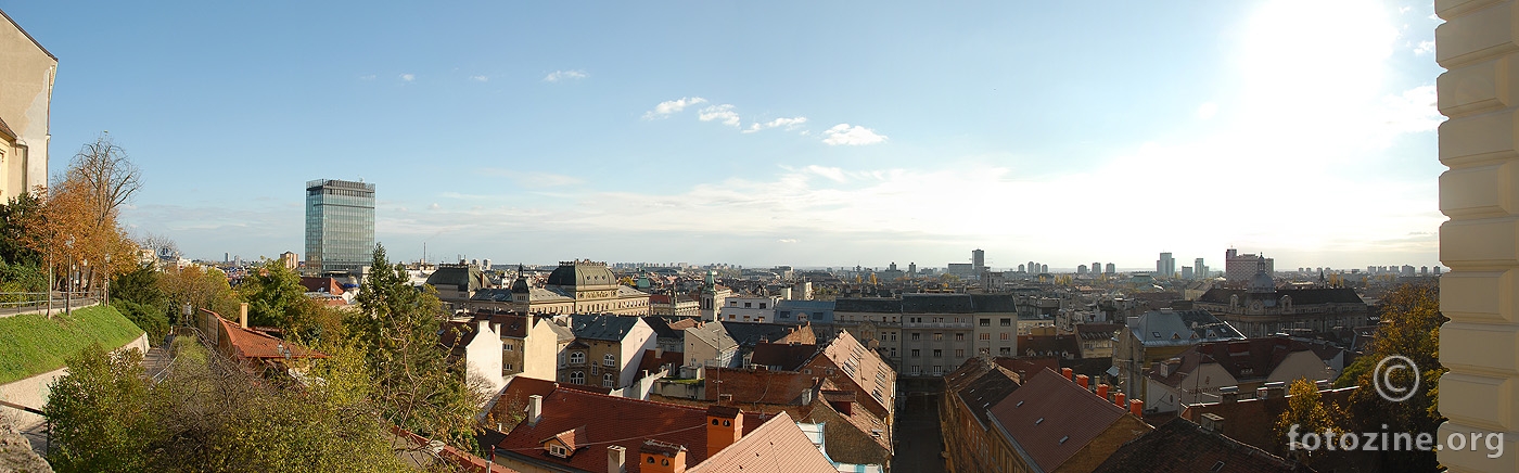 panorama s gornjeg grada