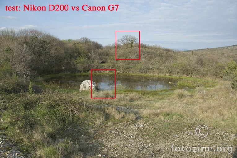 Nikon D200 vs Canon G7