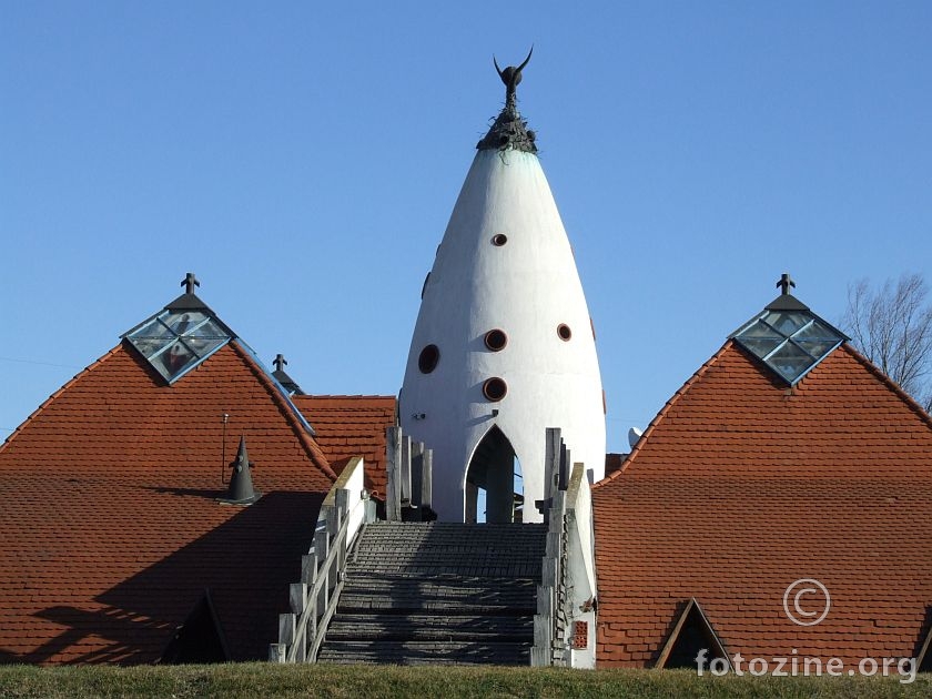 Strange house in Hungary