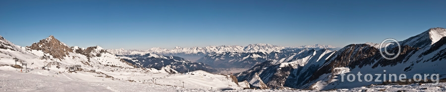 Panorama Kaprun - Kitzsteinhorn