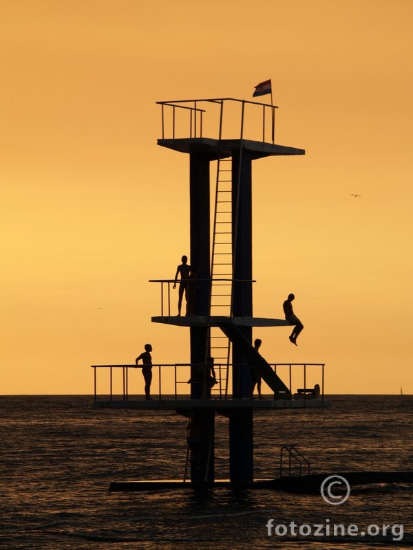 Sunset jump...