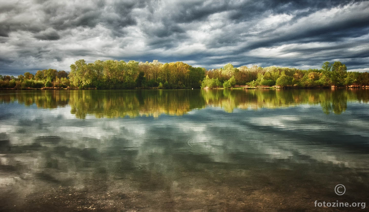 HDR refleksija Drava