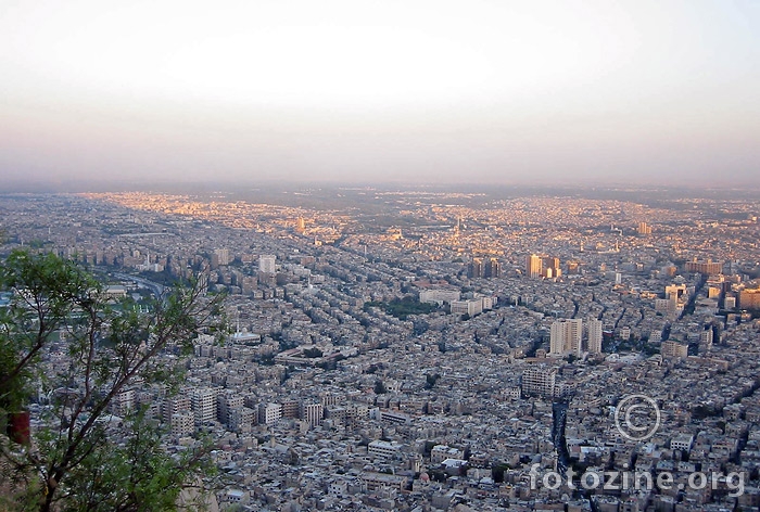 Zalazak nad Damaskom