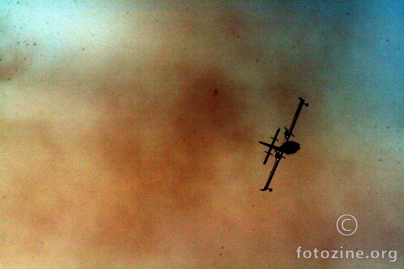 Overburned sky