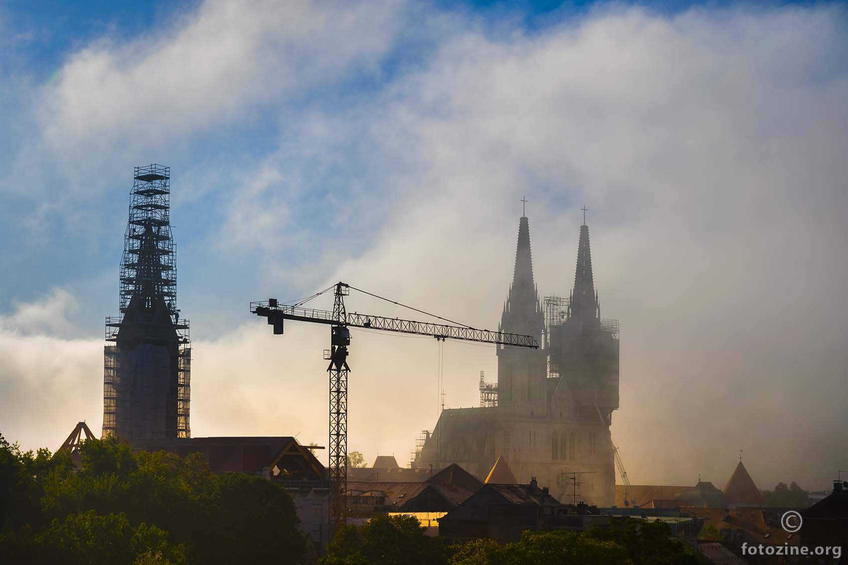 Jutarnja Zagrebačka magla...