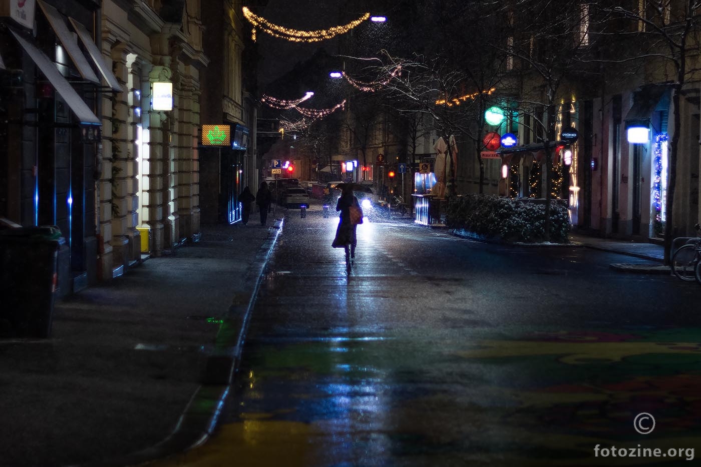 Odlazak u snježnu noć, sutra nije me briga kakav dan će doć...