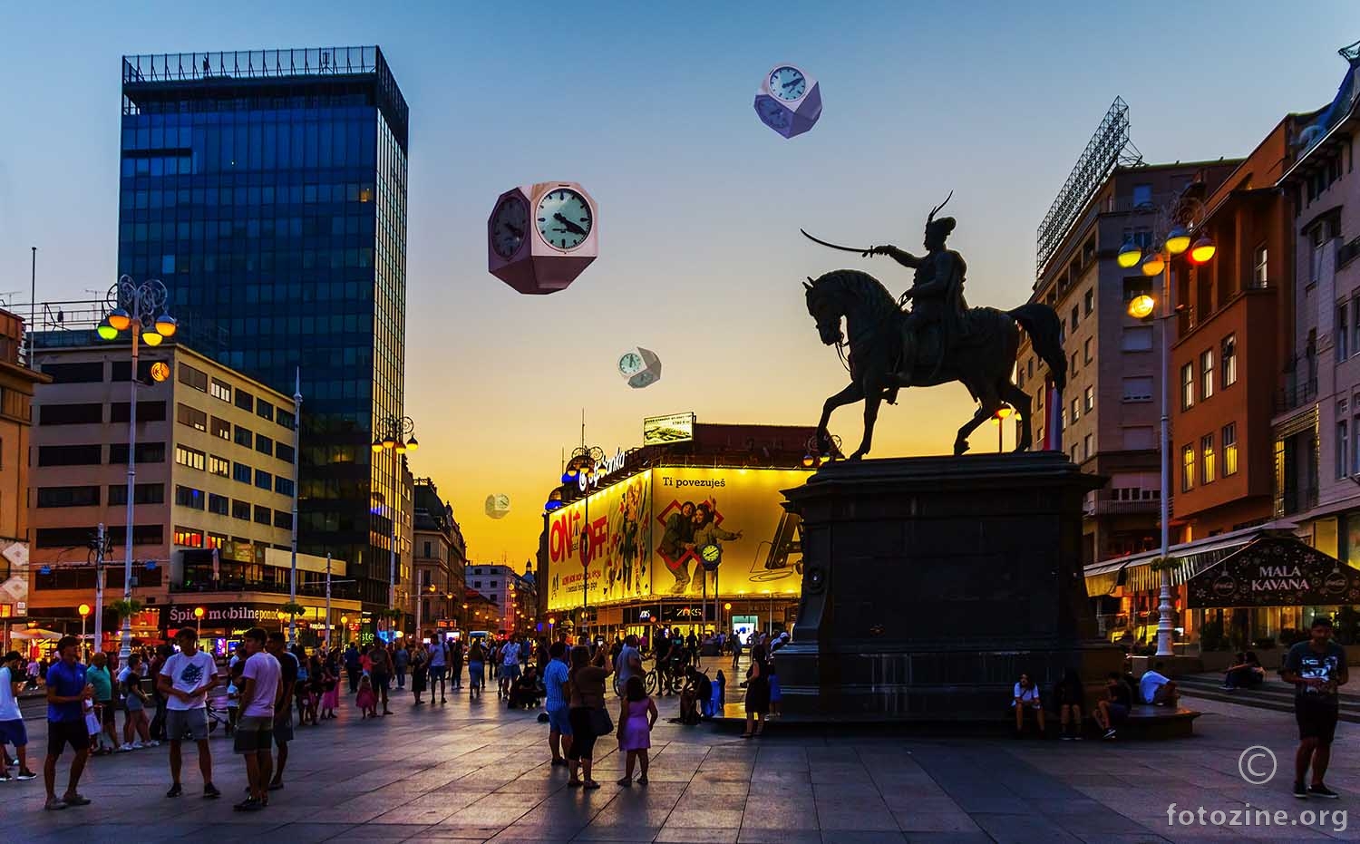Zagrebački suton...