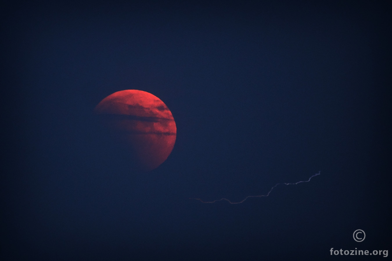 Blood red moon tonight...