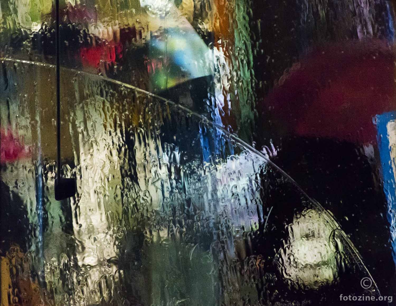 Kišni akvarel.