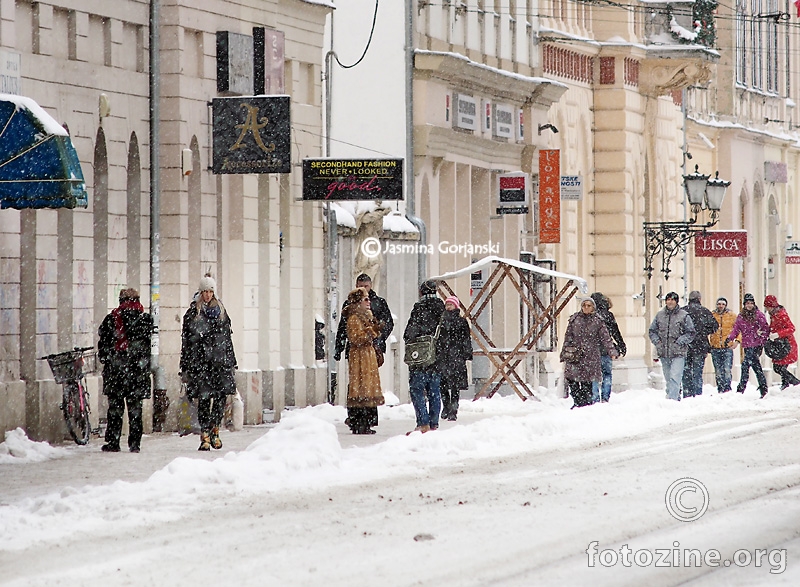 Winter in the city 