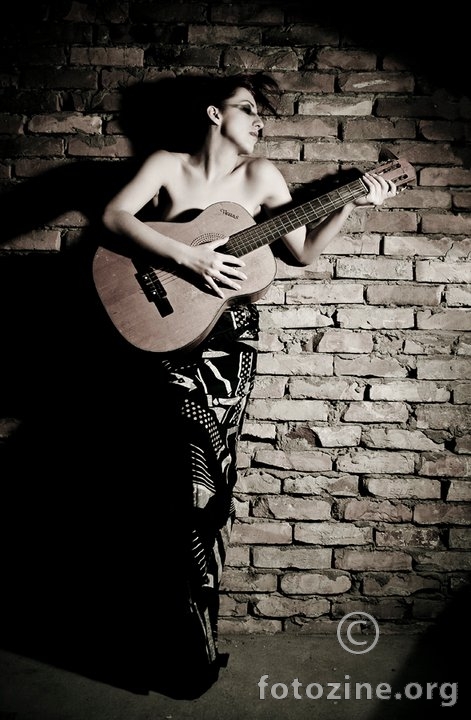 while my guitar gently weeps