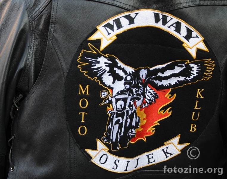amblem moto kluba "my way"