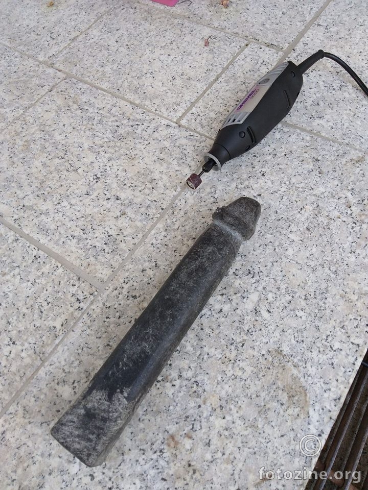 Moj prvi klesarski rad 