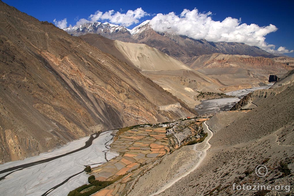 Kali Gandaki i Khagbeni