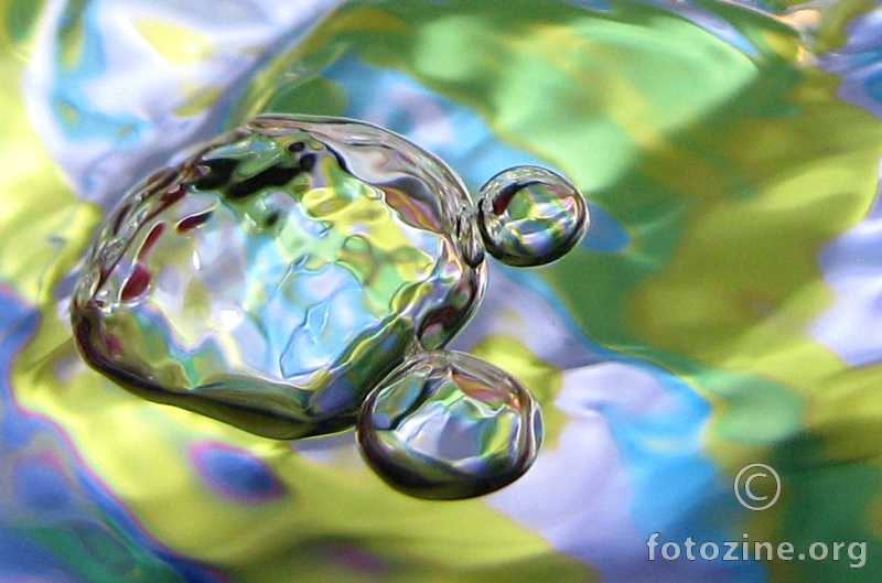 Water art (bubbles)