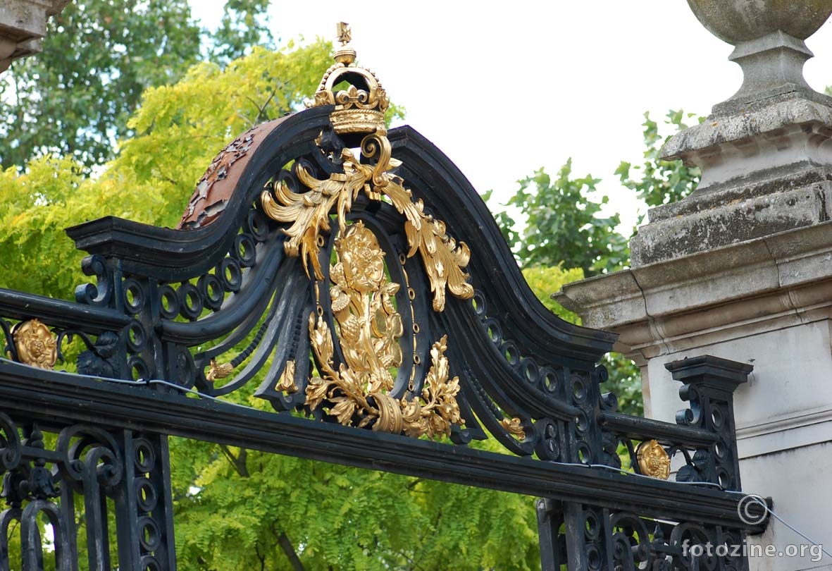 detalj kraljevske ograde