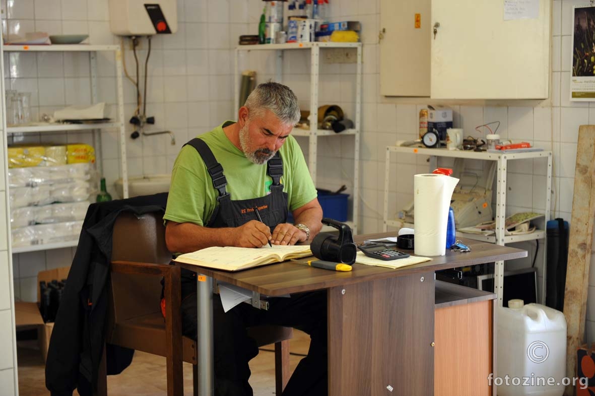 treba zapisati kilažu i litre