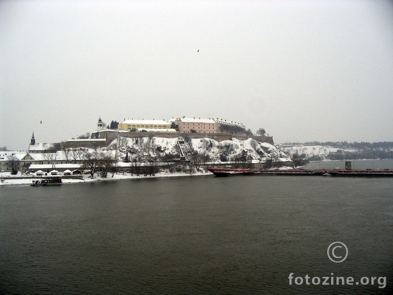 Petrovaradinska tvrdjava zimi