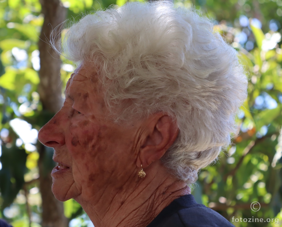 portret s naušnicom