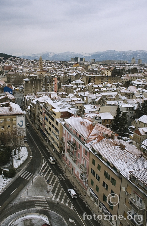 Snig u Splitu