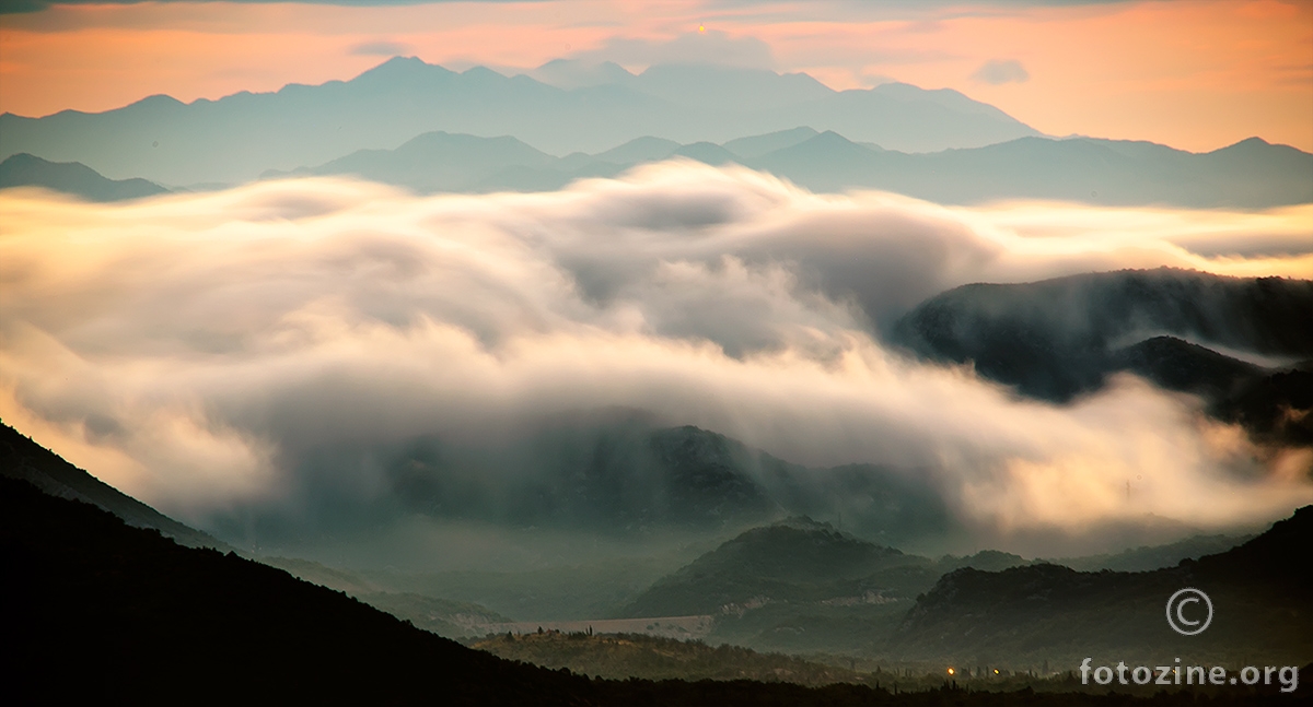 misty hills of Croatia
