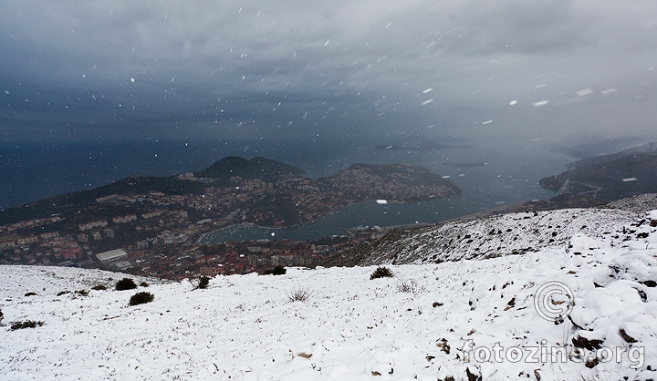 snijeg povise Dubrovnika