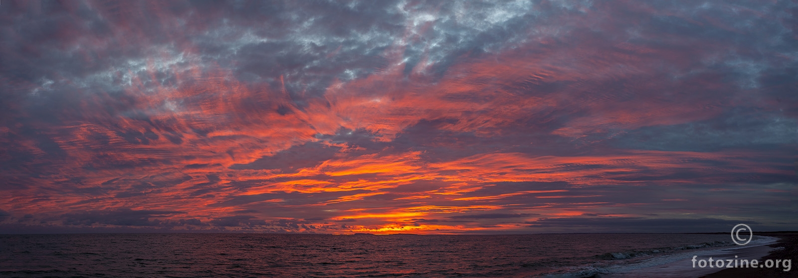 Sunset over Saltee Islands 