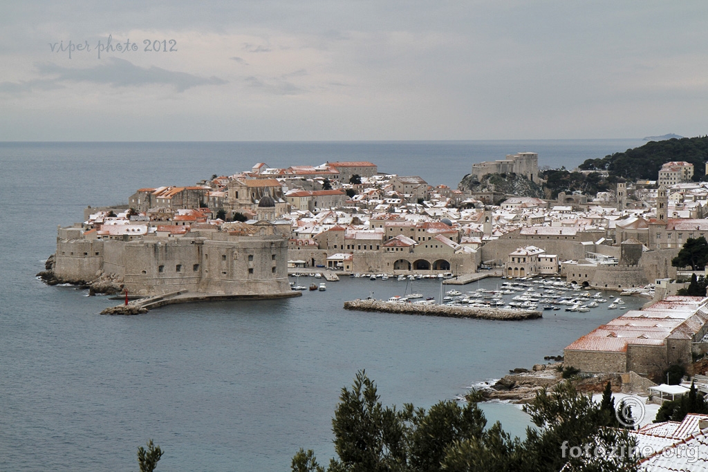 bijeli dubrovnik grad