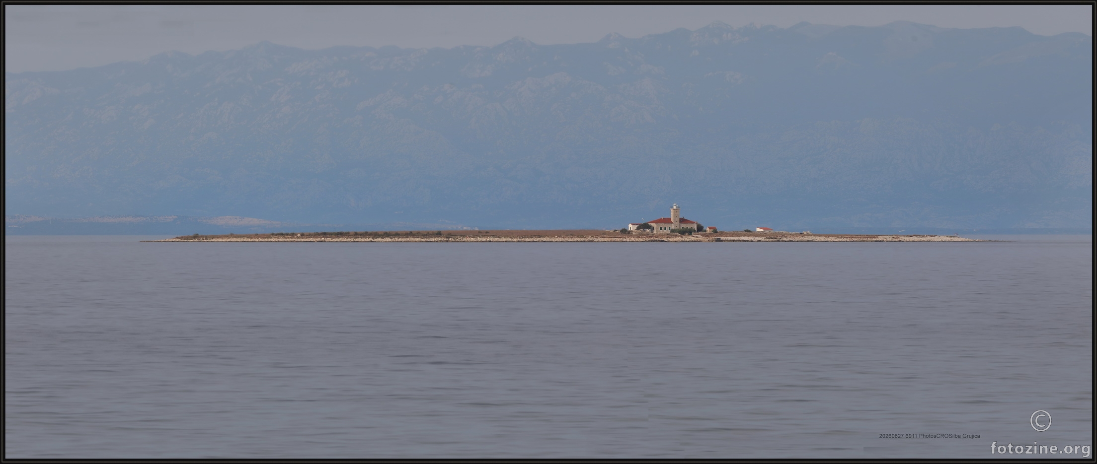 Otočić Grujica. Zadarska ž. 27. VIII.2026. 