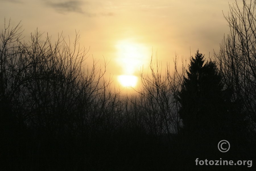 Narančasti zalaz sunca