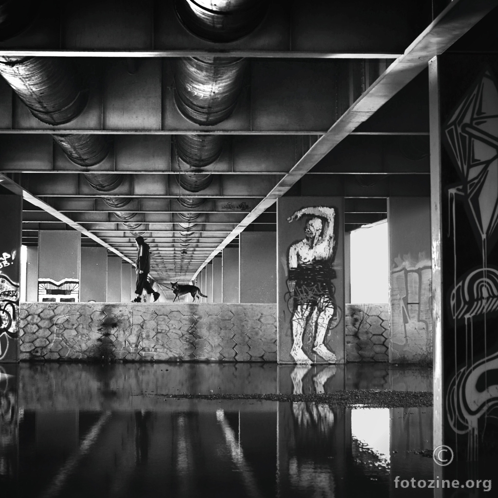 Under the bridge