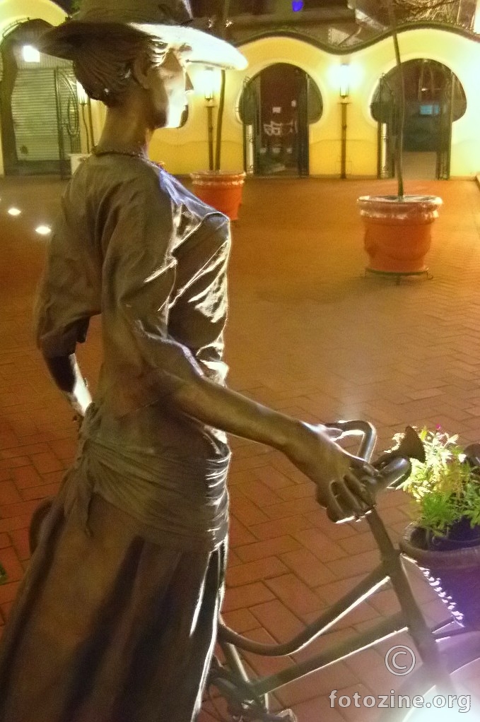 Dama s biciklom
