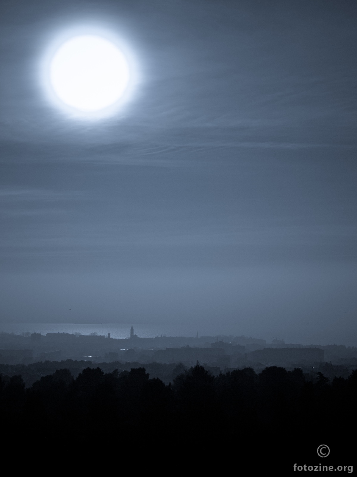 Zadar moonlight