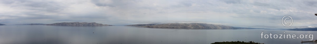 panorama s kule Nehaj u Senju