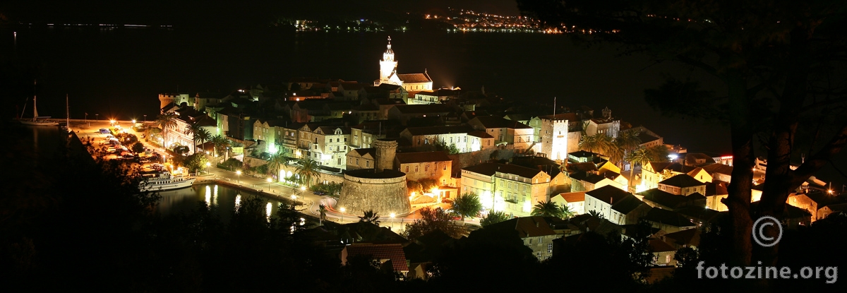 Korčula by night