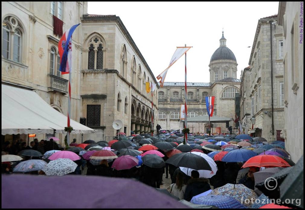 ZA FESTU SVETOG VLAHA KIŠA PALA, PA PRIJE KRAJA MISE I PRESTALA BY ŽT