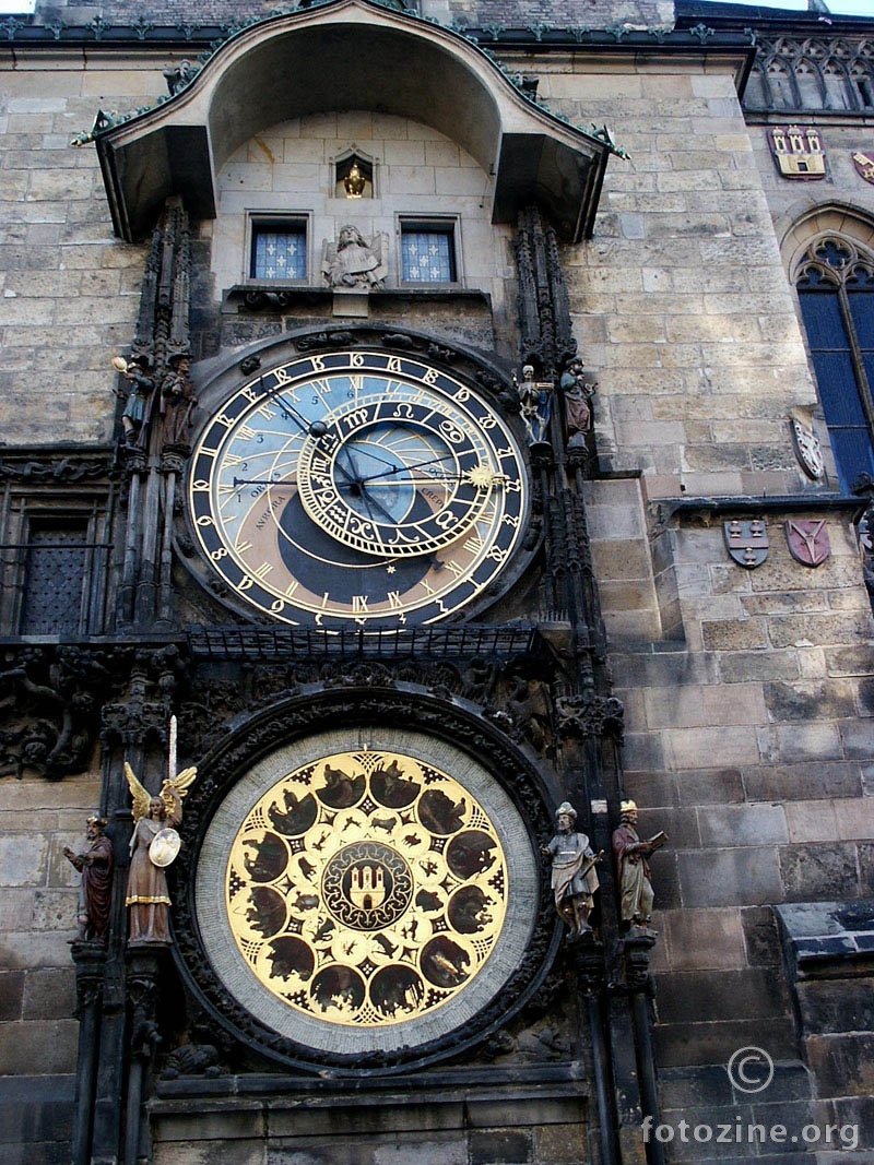 Prag, starogradska vijećnica, astronomski sat