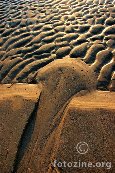 izljev pjeska u pjesak