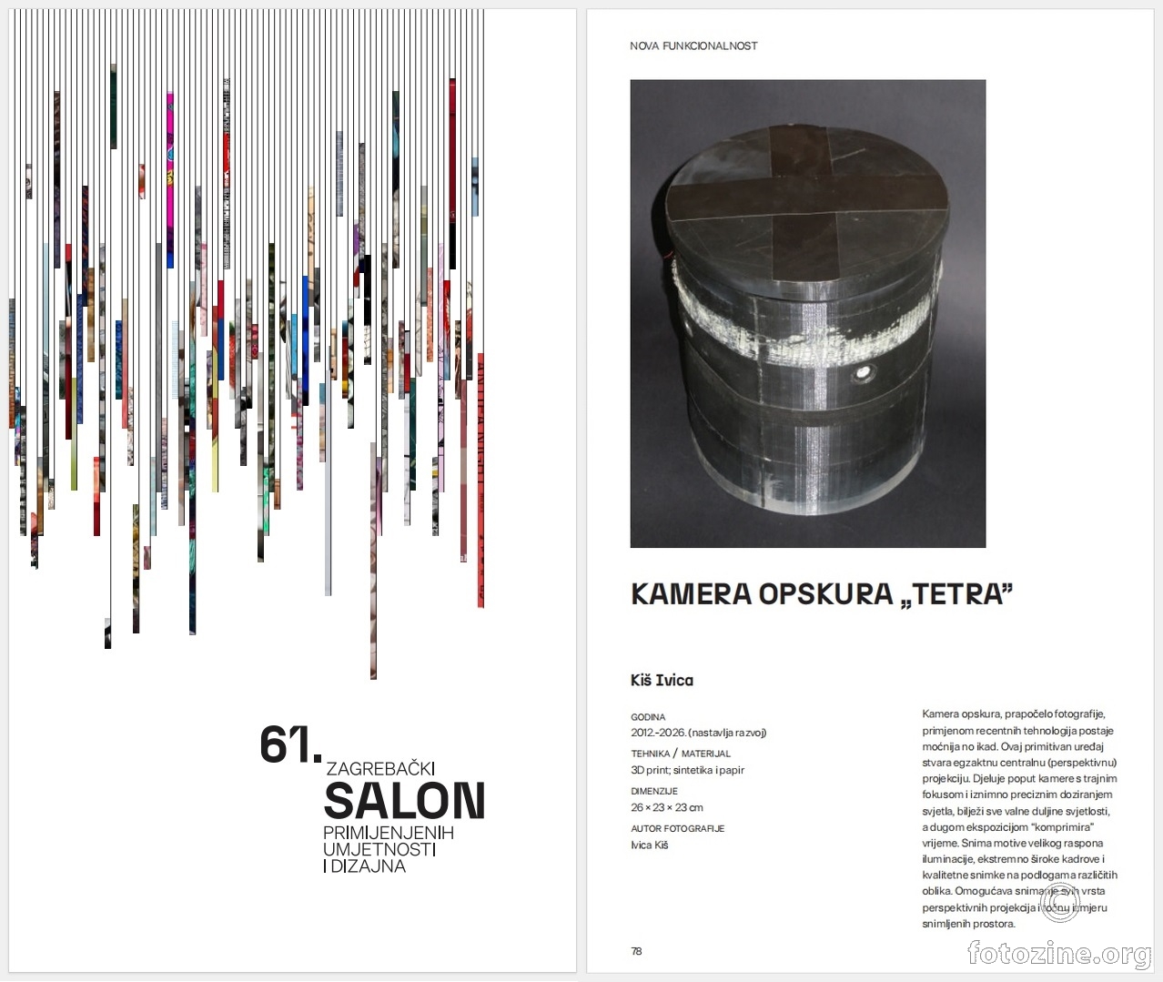 61. ZAGREBAČKI SALON ULUPUH-a (katalog)