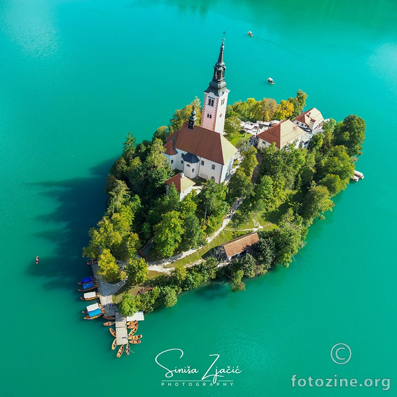 Crkva Marijina Uznesenja - Bledsko jezero