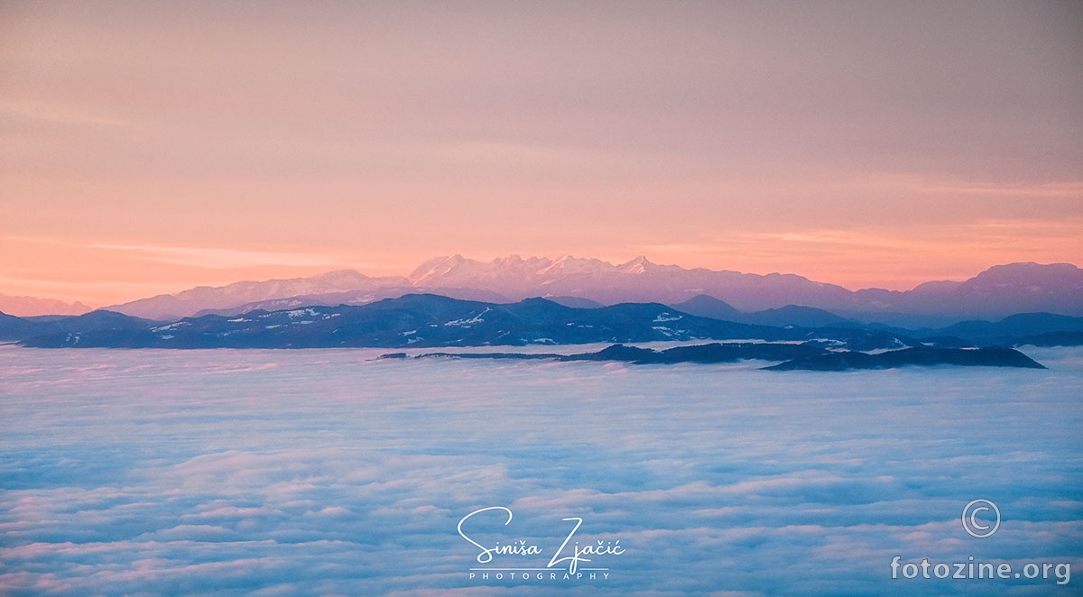 Sljeme - Kamniške alpe