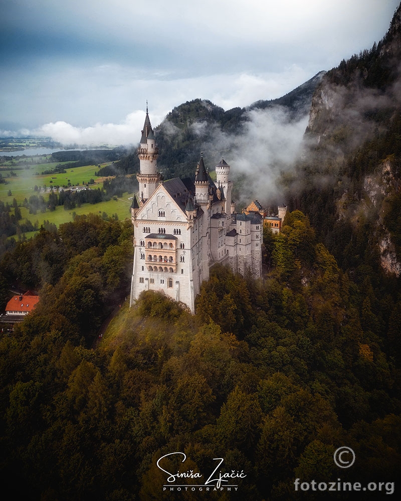 Neuschwanstein dvorac - Bavarska