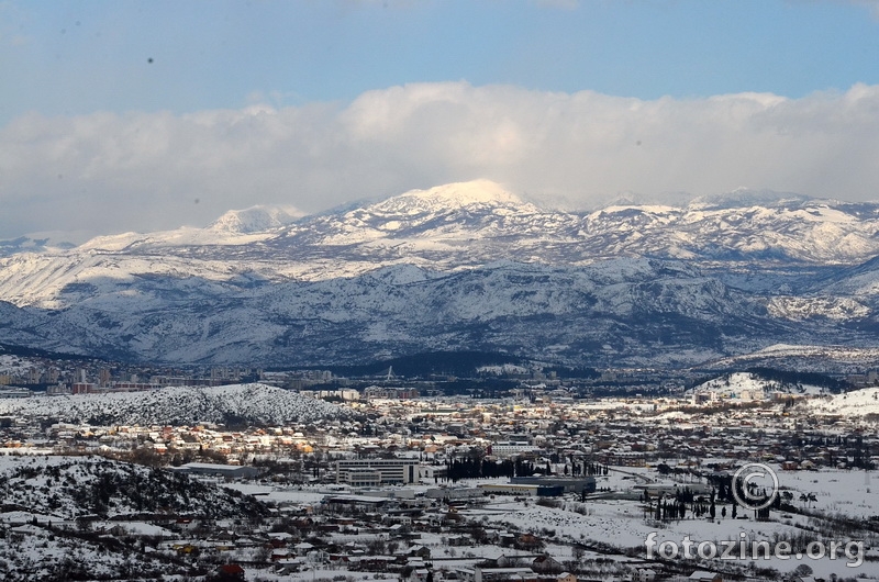 Podgorica u snjegu